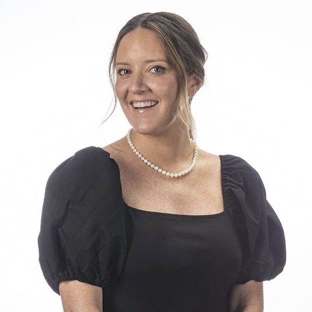 A+ Freshwater Pearl Strand Necklace | 18" Hand-Knotted | KlassyKlothes